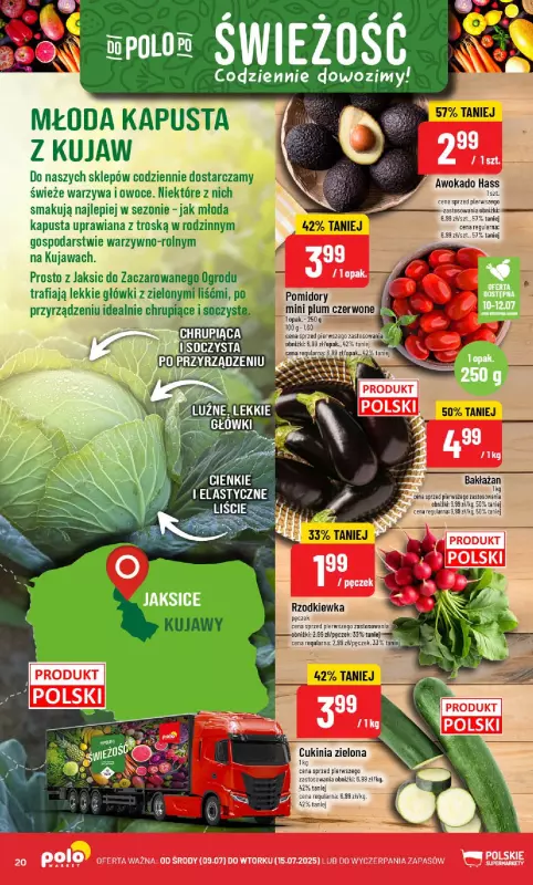 POLOmarket - gazetka promocyjna Gazetka od środy 09.07 do wtorku 15.07 - strona 20