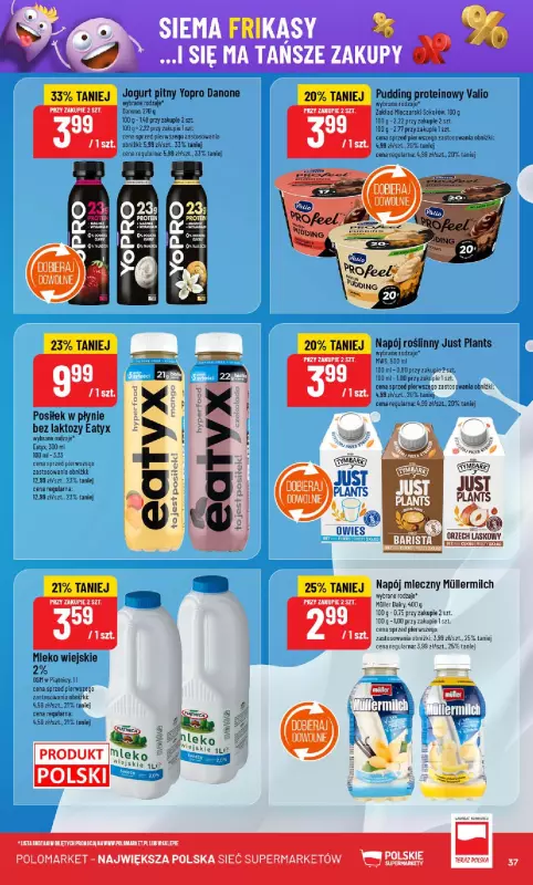 POLOmarket - gazetka promocyjna Gazetka od środy 09.07 do wtorku 15.07 - strona 37