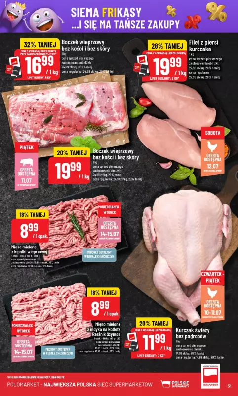 POLOmarket - gazetka promocyjna Gazetka od środy 09.07 do wtorku 15.07 - strona 31