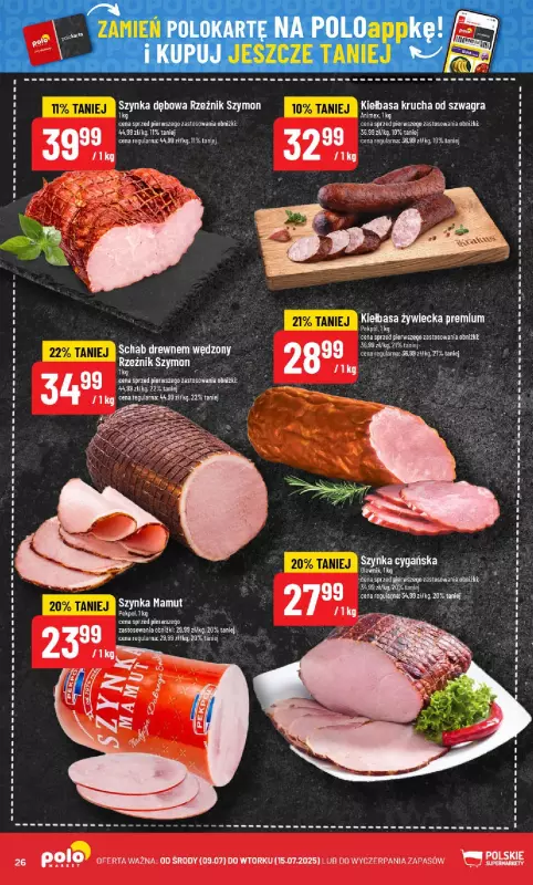 POLOmarket - gazetka promocyjna Gazetka od środy 09.07 do wtorku 15.07 - strona 26
