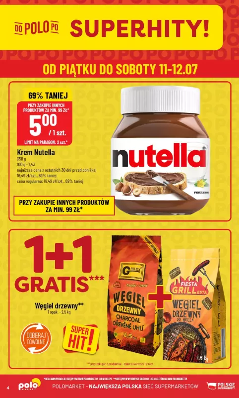 POLOmarket - gazetka promocyjna Gazetka od środy 09.07 do wtorku 15.07 - strona 4