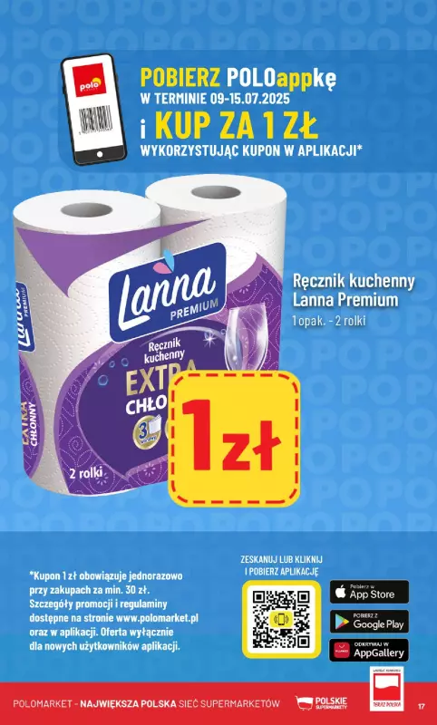 POLOmarket - gazetka promocyjna Gazetka od środy 09.07 do wtorku 15.07 - strona 17