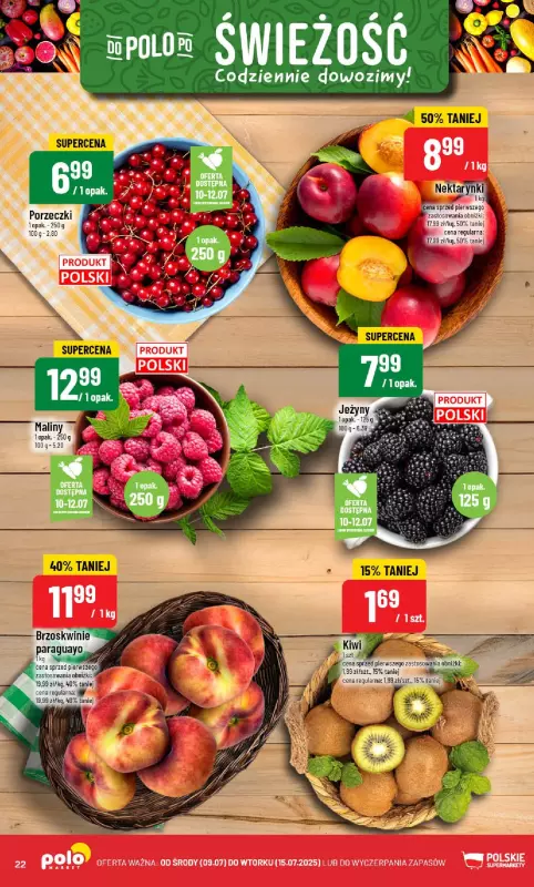 POLOmarket - gazetka promocyjna Gazetka od środy 09.07 do wtorku 15.07 - strona 22