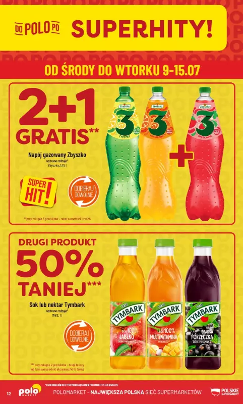 POLOmarket - gazetka promocyjna Gazetka od środy 09.07 do wtorku 15.07 - strona 12