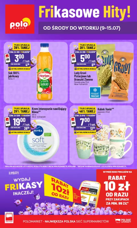 POLOmarket - gazetka promocyjna Frikasowy Katalog od środy 09.07 do wtorku 15.07