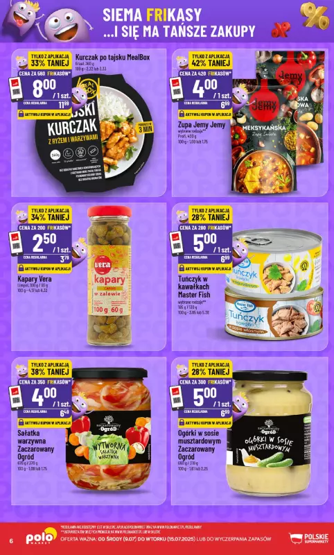 POLOmarket - gazetka promocyjna Frikasowy Katalog od środy 09.07 do wtorku 15.07 - strona 6