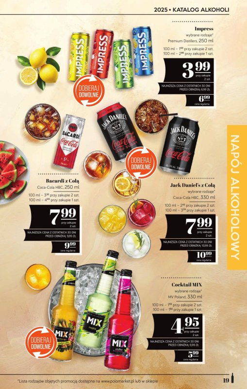 POLOmarket - gazetka promocyjna Katalog alkoholi  do czwartku 21.08 - strona 19