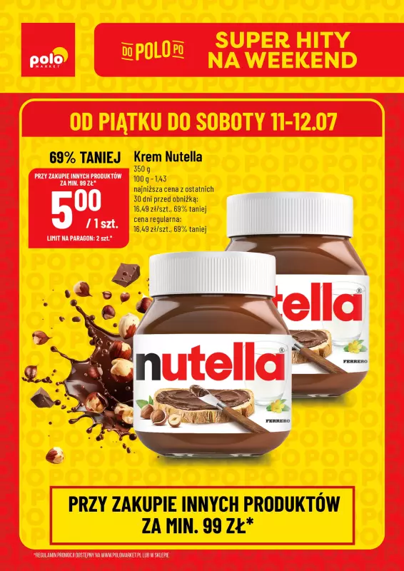 POLOmarket - gazetka promocyjna Super hity na weekend od czwartku 10.07 do soboty 12.07