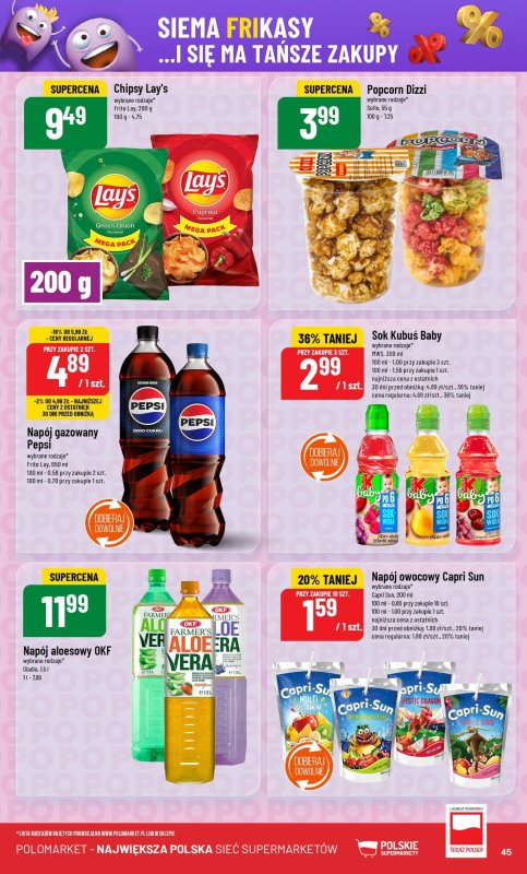 POLOmarket - gazetka promocyjna Gazetka od środy 16.07 do wtorku 22.07 - strona 45