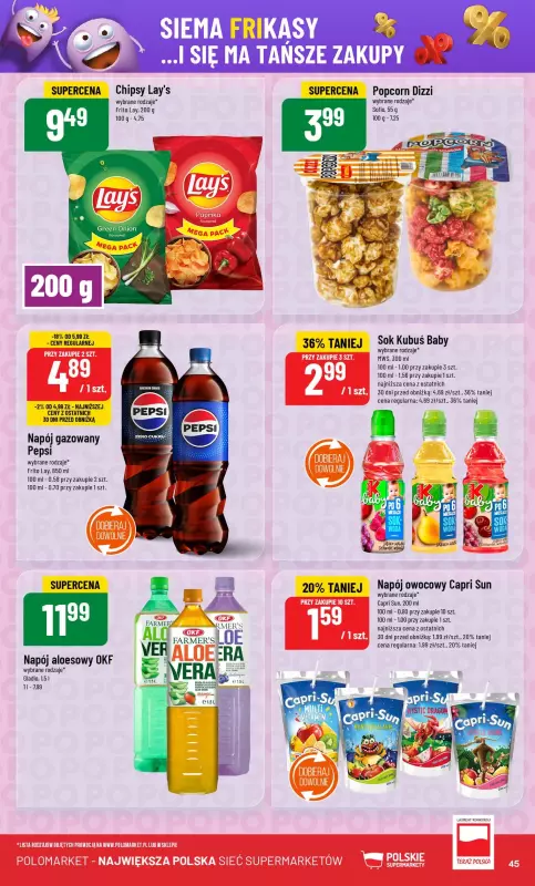 POLOmarket - gazetka promocyjna Gazetka od środy 16.07 do wtorku 22.07 - strona 45