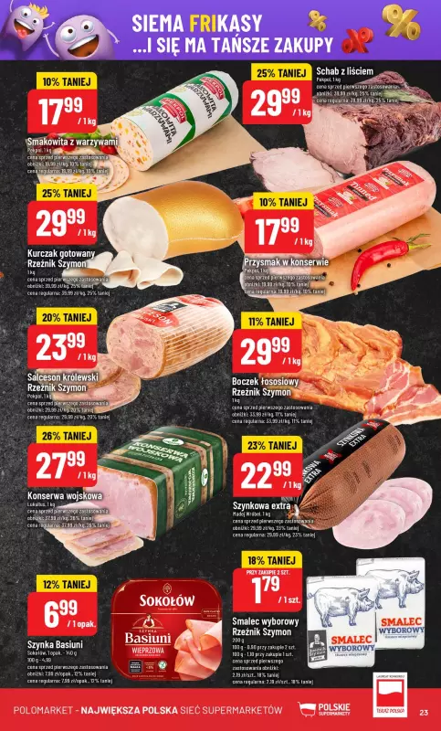 POLOmarket - gazetka promocyjna Gazetka od środy 16.07 do wtorku 22.07 - strona 23