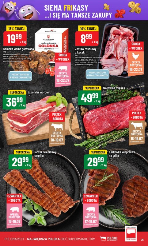 POLOmarket - gazetka promocyjna Gazetka od środy 16.07 do wtorku 22.07 - strona 25