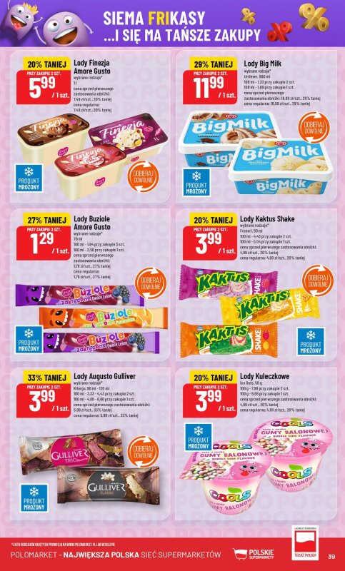POLOmarket - gazetka promocyjna Gazetka od środy 16.07 do wtorku 22.07 - strona 39