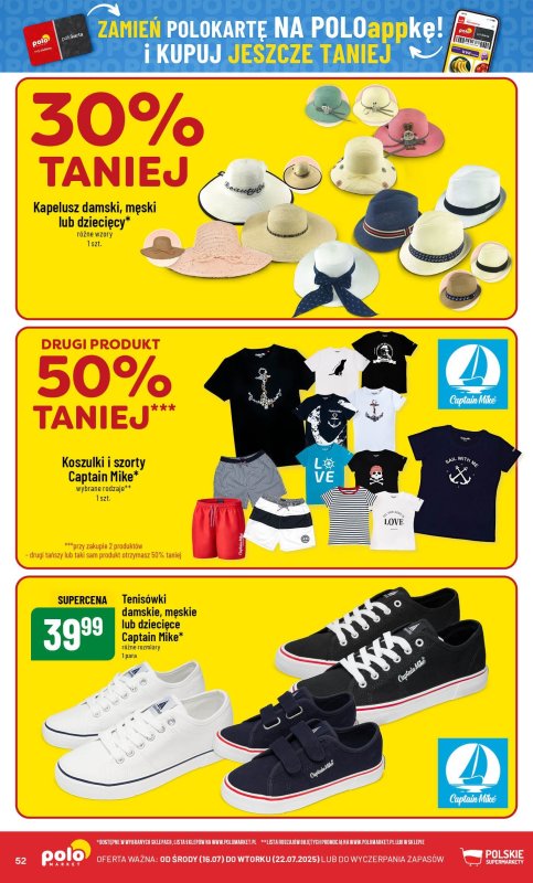 POLOmarket - gazetka promocyjna Gazetka od środy 16.07 do wtorku 22.07 - strona 52