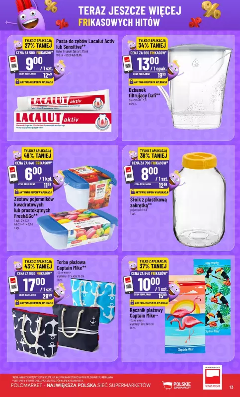POLOmarket - gazetka promocyjna Frikasowy Katalog od środy 16.07 do wtorku 22.07 - strona 13