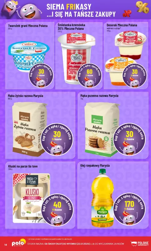 POLOmarket - gazetka promocyjna Frikasowy Katalog od środy 16.07 do wtorku 22.07 - strona 14