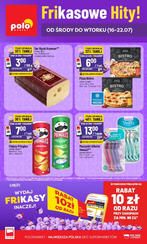 POLOmarket - gazetka promocyjna Frikasowy Katalog od środy 16.07 do wtorku 22.07
