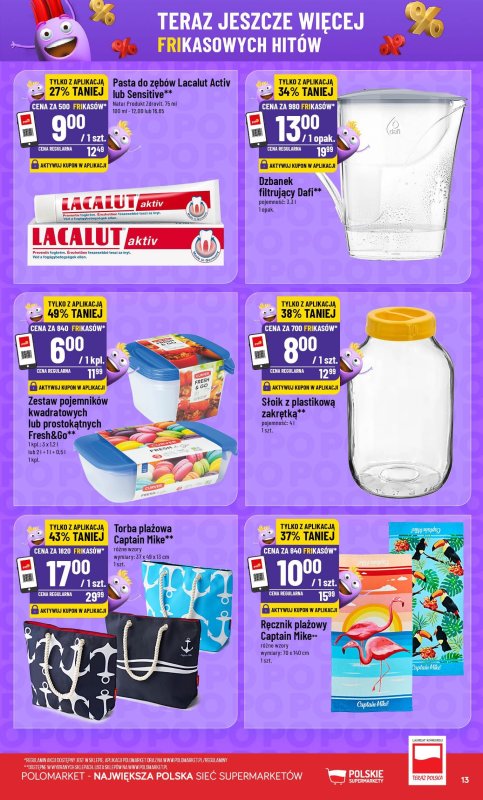 POLOmarket - gazetka promocyjna Frikasowy Katalog od środy 16.07 do wtorku 22.07 - strona 13