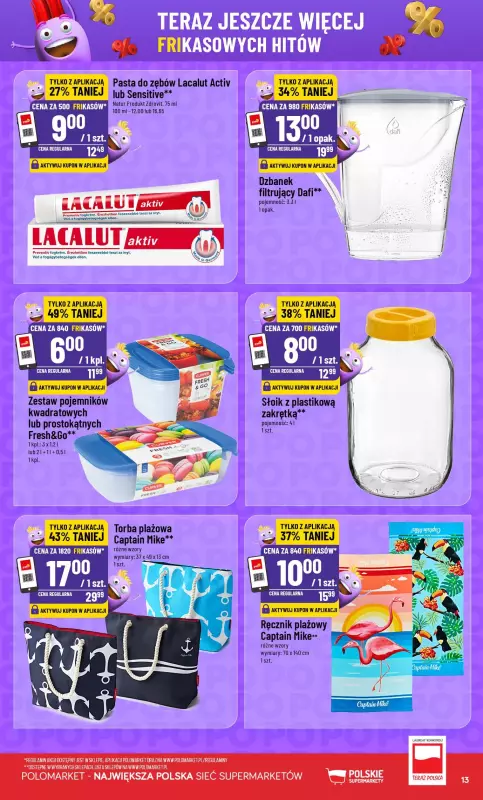 POLOmarket - gazetka promocyjna Frikasowy Katalog od środy 16.07 do wtorku 22.07 - strona 13