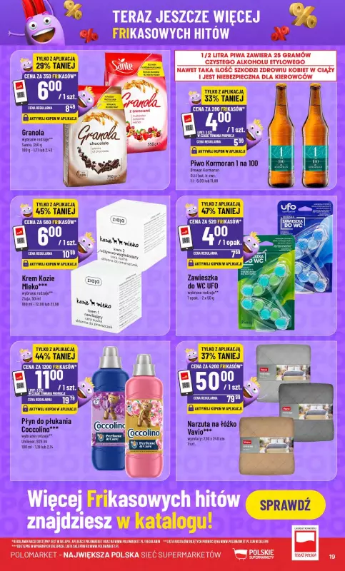 POLOmarket - gazetka promocyjna Gazetka od środy 23.07 do wtorku 29.07 - strona 19
