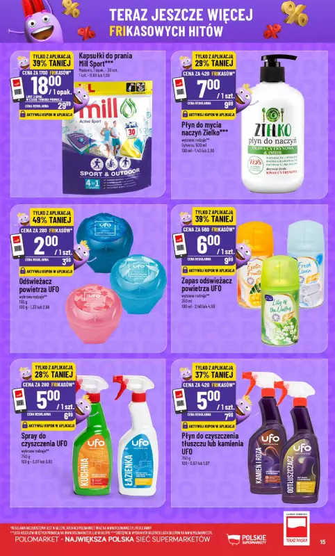 POLOmarket - gazetka promocyjna Frikasowy Katalog od środy 23.07 do wtorku 29.07 - strona 15