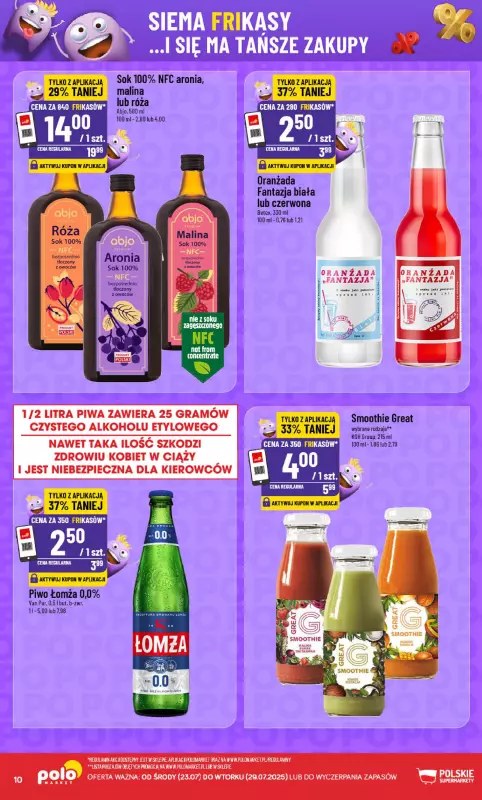 POLOmarket - gazetka promocyjna Frikasowy Katalog od środy 23.07 do wtorku 29.07 - strona 10