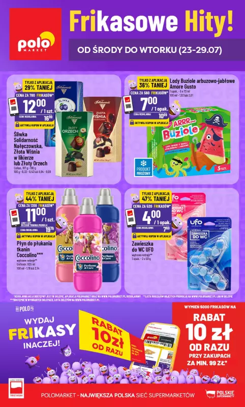 POLOmarket - gazetka promocyjna Frikasowy Katalog od środy 23.07 do wtorku 29.07