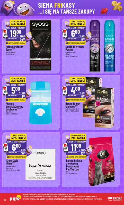 POLOmarket - gazetka promocyjna Frikasowy Katalog od środy 23.07 do wtorku 29.07 - strona 12