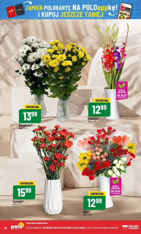 POLOmarket - gazetka promocyjna Gazetka od środy 23.07 do wtorku 29.07 - strona 58
