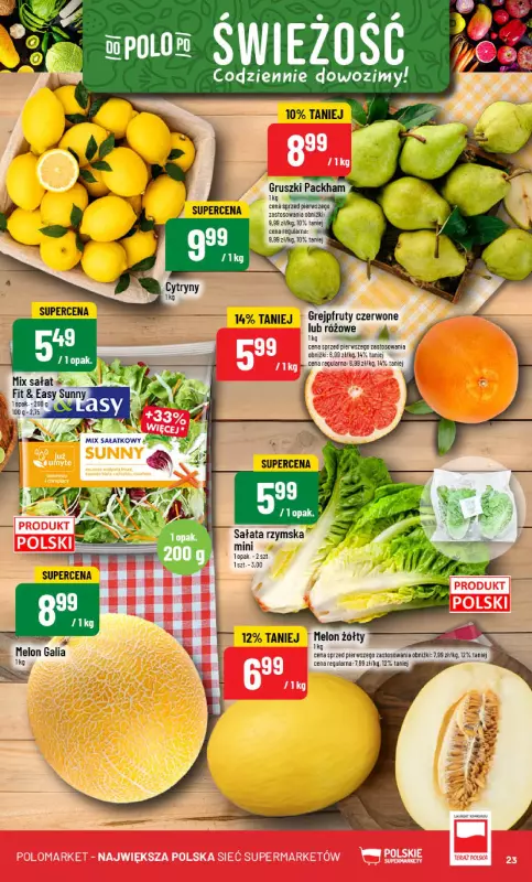 POLOmarket - gazetka promocyjna Gazetka od środy 23.07 do wtorku 29.07 - strona 23
