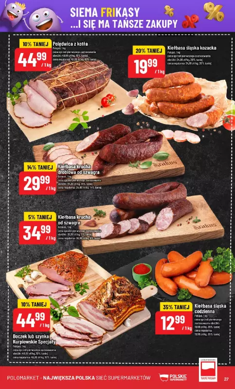 POLOmarket - gazetka promocyjna Gazetka od środy 23.07 do wtorku 29.07 - strona 27