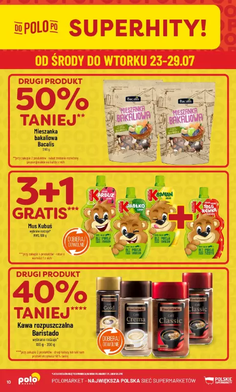 POLOmarket - gazetka promocyjna Gazetka od środy 23.07 do wtorku 29.07 - strona 10