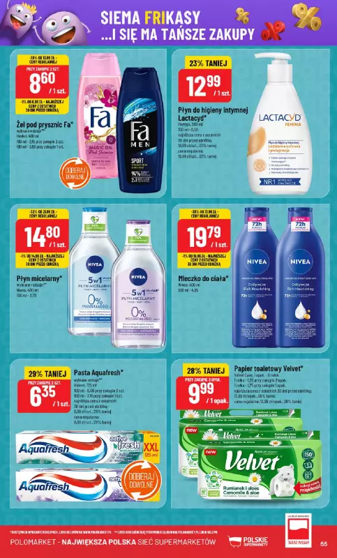POLOmarket - gazetka promocyjna Gazetka od środy 23.07 do wtorku 29.07 - strona 55