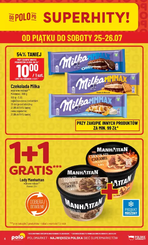 POLOmarket - gazetka promocyjna Gazetka od środy 23.07 do wtorku 29.07 - strona 6