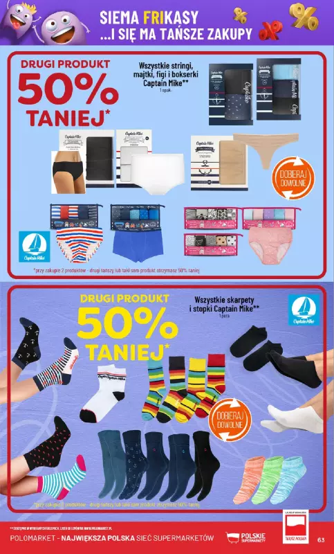 POLOmarket - gazetka promocyjna Gazetka od środy 23.07 do wtorku 29.07 - strona 63