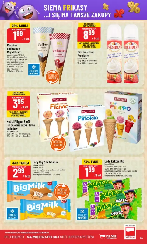 POLOmarket - gazetka promocyjna Gazetka od środy 23.07 do wtorku 29.07 - strona 45