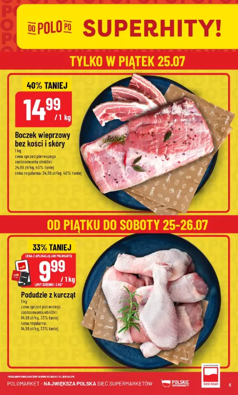 POLOmarket - gazetka promocyjna Gazetka od środy 23.07 do wtorku 29.07 - strona 5