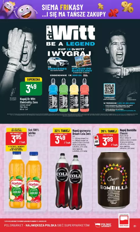 POLOmarket - gazetka promocyjna Gazetka od środy 23.07 do wtorku 29.07 - strona 51