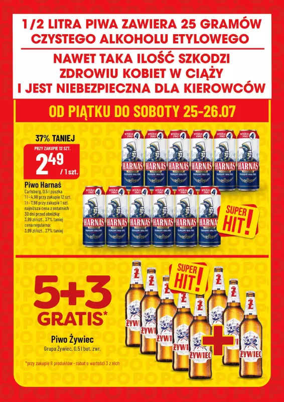 POLOmarket - gazetka promocyjna Super hity na weekend od czwartku 24.07 do soboty 26.07 - strona 6