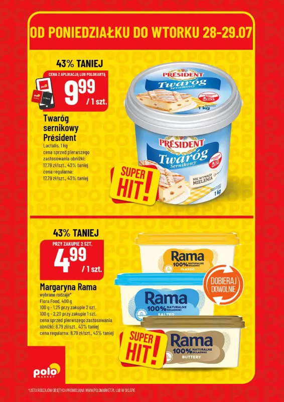 POLOmarket - gazetka promocyjna Super hity od poniedziałku 28.07 do wtorku 29.07 - strona 4