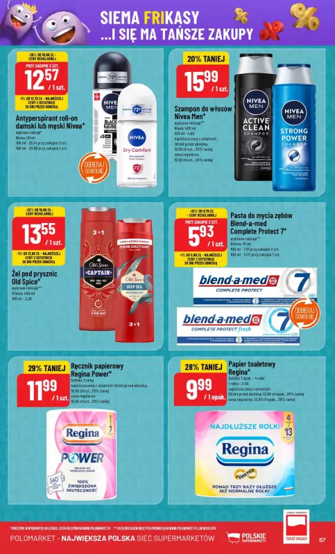 POLOmarket - gazetka promocyjna Gazetka od środy 30.07 do wtorku 05.08 - strona 57