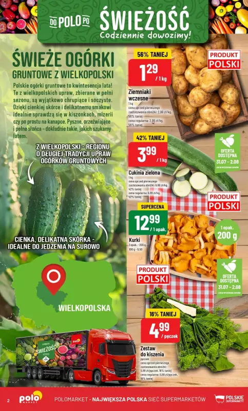 POLOmarket - gazetka promocyjna Gazetka od środy 30.07 do wtorku 05.08 - strona 2