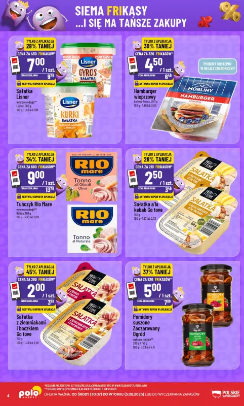 POLOmarket - gazetka promocyjna Frikasowy Katalog od środy 30.07 do wtorku 05.08 - strona 4