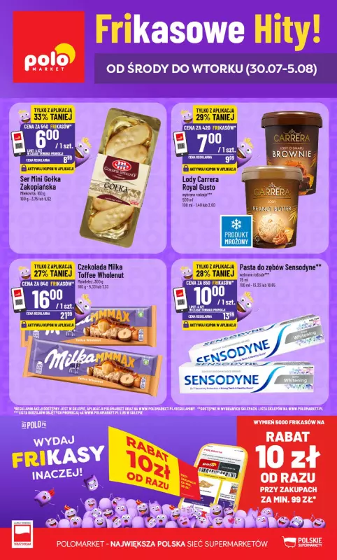 POLOmarket - gazetka promocyjna Frikasowy Katalog od środy 30.07 do wtorku 05.08
