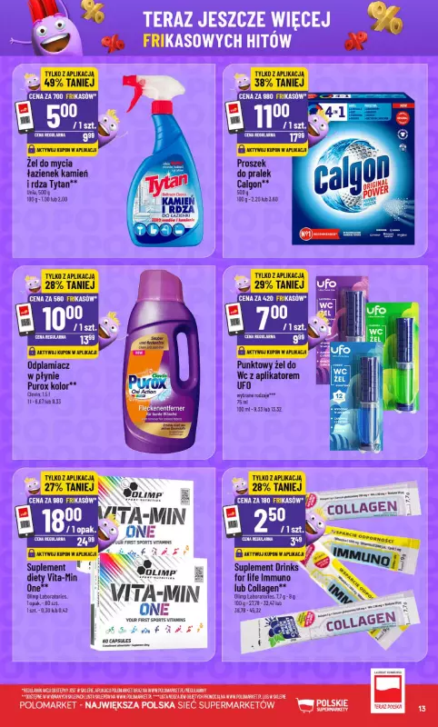 POLOmarket - gazetka promocyjna Frikasowy Katalog od środy 30.07 do wtorku 05.08 - strona 13