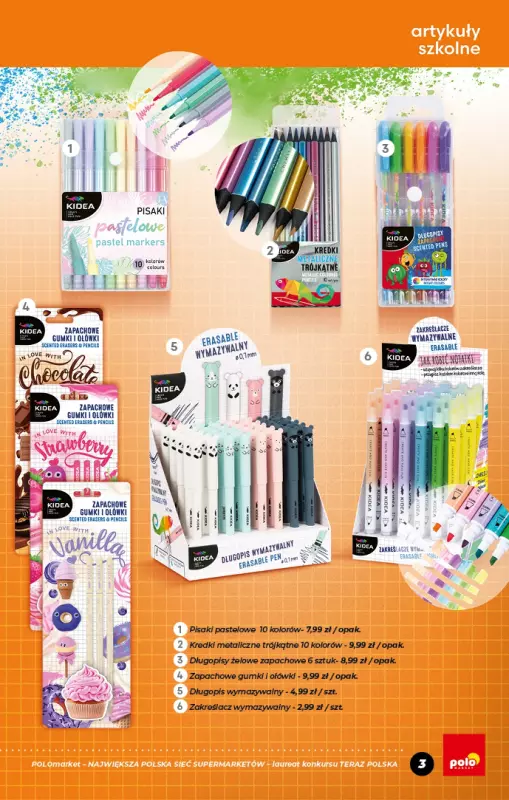 POLOmarket - gazetka promocyjna Back to school z Polo   - strona 3