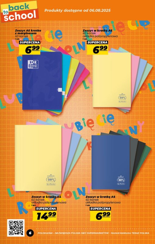 POLOmarket - gazetka promocyjna Back to school z Polo od piątku 01.08 do czwartku 11.09 - strona 6