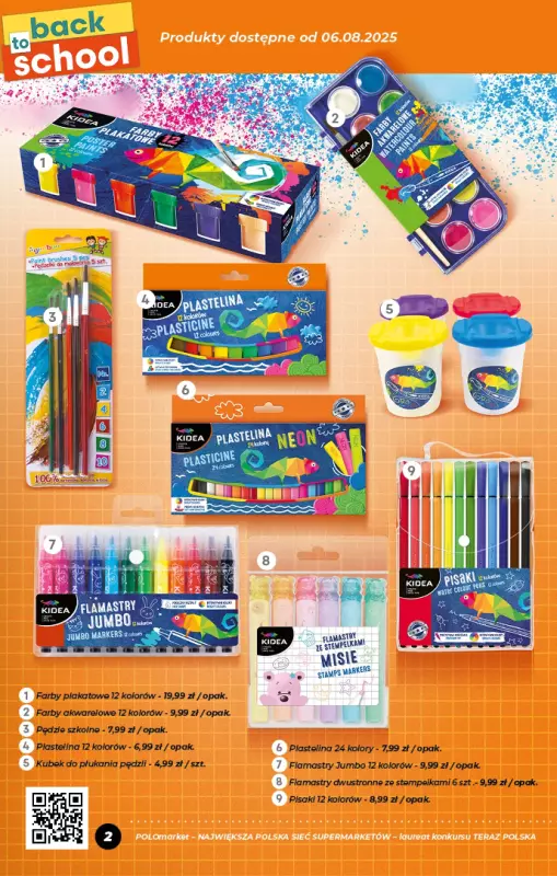 POLOmarket - gazetka promocyjna Back to school z Polo   - strona 2