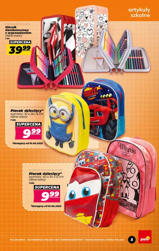 POLOmarket - gazetka promocyjna Back to school z Polo od piątku 01.08 do czwartku 11.09 - strona 5