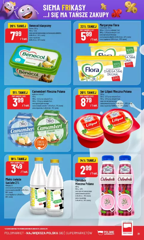 POLOmarket - gazetka promocyjna Gazetka od środy 30.07 do wtorku 05.08 - strona 31